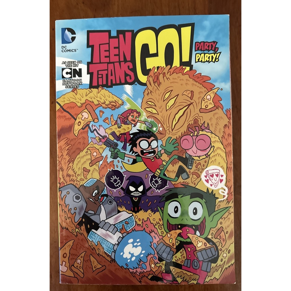 Teen Titans Go! Vol. 1: Party, Party! - Paperback By Fisch,‎ Sholly - Excellent
